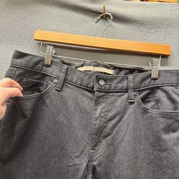 Banana Republic Pants Mens 33x32 (34x30 ACTUAL) Washwell Travel Athletic Gray - Picture 6 of 10